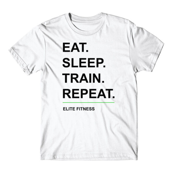 EAT SLEEP TRAIN REPEAT - T-SHIRT - $FWJXDQ$ Thumbnail